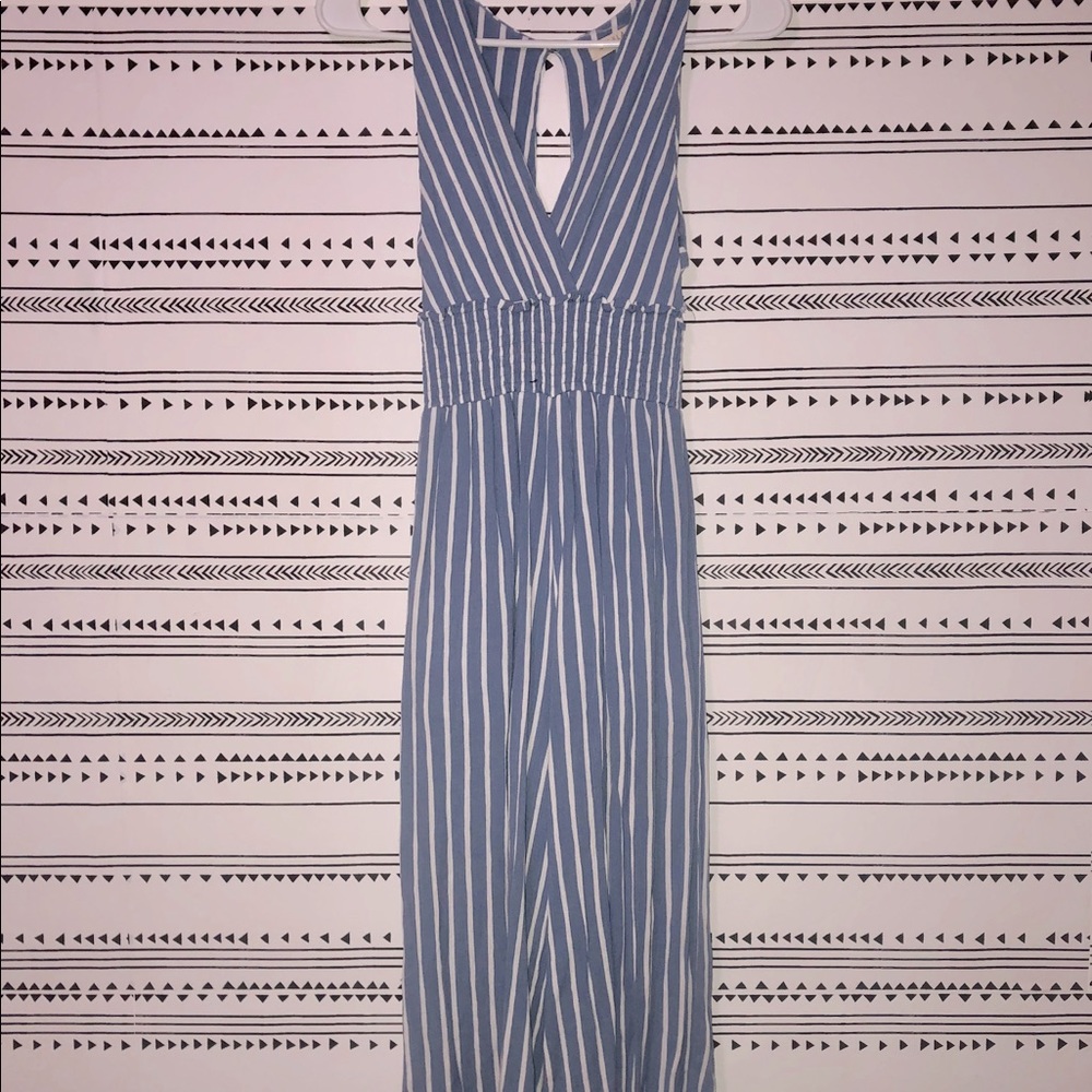 Low cut summer jumpsuit